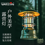 Warsuncp01露營燈充電燈戶外野營帳篷營地?zé)魬?yīng)急裝備掛燈停電家用