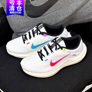 耐克（NIKE）男鞋2025夏季新款WINFLO 10氣墊運(yùn)動鞋跑步鞋網(wǎng)面透氣休閑鞋 FJ1053-100白色鴛鴦鉤 43