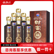 茅臺（MOUTAI）貴州茅臺財富酒系列53度醬香型白酒【喜酒】送禮宴請新老款隨機發(fā) 53度 500mL 6瓶 20年財富貴賓珍藏