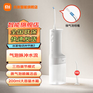 小米（MI） 米家電動沖牙器2 家用洗牙器美牙儀 牙齒沖洗器清潔器 口腔護理  3檔模式 專業(yè)微氣泡噴嘴長續(xù)航 米家電動沖牙器2【升級款】