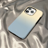 梵皓伊菲林殼二合一適用于蘋果15promax手機殼新款iPhone16pro簡約暈染漸變13防摔全包12pm保護套男女款 【藍米漸變】亮面-菲林二合一 IPhone16Plus