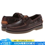 斯佩里（Sperry Top-Sider）男鞋一腳蹬船鞋防水復(fù)古皮鞋商務(wù)休閑手工鞋精致優(yōu)雅通勤125414 Amaretto 深褐色經(jīng)典百搭 10=43