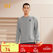 361°衛(wèi)衣男士春秋季圓領運動休閑服外套長袖套頭上衣652334801D-2