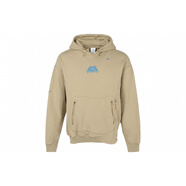 NIKE耐克OffWhite聯(lián)名字母Logo連帽衛(wèi)衣男款卡其色春秋運(yùn)動(dòng)外套 卡其色 L