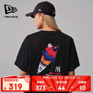 NEW ERA紐亦華MLB短袖男女同款夏季冰淇淋印花短袖休閑T恤14179167-XXL
