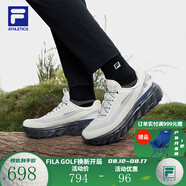 斐樂(lè )（FILA）官方BOA探險家1+跑步鞋男鞋2025戶(hù)外徒步鞋運動(dòng)鞋 亮灰/米綠色-LS 41