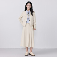 特洛曼時(shí)尚OL職業(yè)女裝套裝休閑西裝夾克外套女短款小個(gè)子正裝面試套裙
