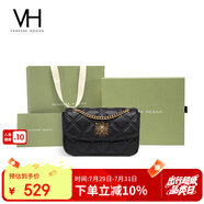VANESSA HOGAN VH女包茵然軟包系列復(fù)古太陽神斜挎包菱格鏈條腋下包小眾單肩包
