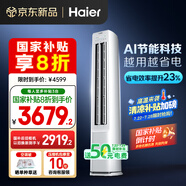 海爾（Haier）凈省電 2匹省電節(jié)能柜機客廳立式空調 KFR-50LW/E1-1 家電國家補貼20% 以舊換新