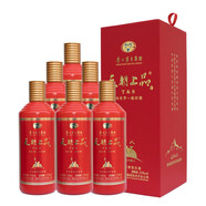 茅臺(tái)（MAOTAI）貴州茅臺(tái)集團(tuán)技開公司 天朝上品系列 53度柔和醬香型白酒【喜酒】 53度 500mL 6瓶 整箱貴V貴人五代