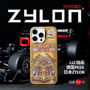 LLLIMITED LUXURYCASES賽道款F1適用蘋(píng)果iPhone16ProMax LLC進(jìn)口ZYLON超級纖維手機殼 進(jìn)口ZYLON【F1】人機PEEK框 iPhone 16 Pro