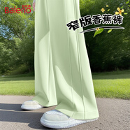 班尼路（Baleno）香蕉褲女2026新款春秋季窄版休閑直筒褲子女生闊腿百搭運動(dòng)衛褲女