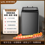 威力（WEILI）【新品】12公斤純銅電機家用雙動力防纏繞全自動波輪洗衣機XQB120-2529CTX 灰色