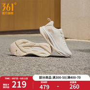 361度運(yùn)動(dòng)鞋男鞋赤焰4網(wǎng)面透氣跑鞋男輕便通勤減震專業(yè)跑步鞋 羽毛白/西米色 密網(wǎng)【女】 39