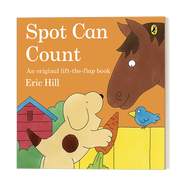 【二手書(shū)】英文原版 Spot Can Count 小玻會(huì )數數 翻翻書(shū) 平裝繪本