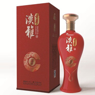 古井貢酒淡雅紅瓷青花40.6度450ML*4 濃香型口釀酒 經(jīng)典 宴請淡雅酒 2023年 450mL 4瓶 原箱