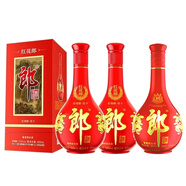 郎酒郎酒 紅花郎青花郎 53度醬香型白酒 新老包裝隨機發(fā) 53度 500mL 3瓶 紅花郎十年三瓶