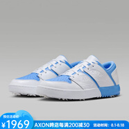 耐克（NIKE）男鞋女運動鞋Jordan高爾夫球鞋透氣耐磨防滑休閑鞋板鞋25年夏新款 White/Blue 藍(lán)白配色 35.5 碼=US M3.5/W5