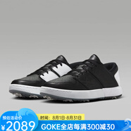 耐克（NIKE）男鞋女運動鞋Jordan高爾夫球鞋透氣耐磨防滑休閑鞋板鞋25年夏新款 Black/Cool Grey 黑色 35.5 碼=US M3.5/W5