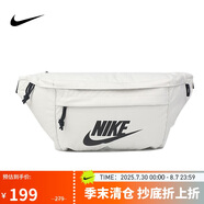 耐克NIKE 王一博同款 中性腰包  休閑包 BA5751-072淺骨色大號(hào)