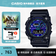 卡西歐（CASIO）黑武士手表 G-SHOCK運(yùn)動(dòng)防水戶外男士腕表日韓表 送禮送男朋友 GA-900VB-1ADR
