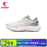 喬丹女跑步鞋飛影4.0女子跑鞋運動(dòng)鞋輕便軟彈 樺白色/鯊魚(yú)灰 35