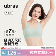 ubras無尺碼免拆plus加大版背心式文胸?zé)o痕內(nèi)衣女聚攏大胸?zé)o鋼圈 【升級云感托】裸感膚-店長推薦