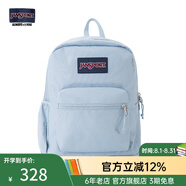 JANSPORT杰斯伯書(shū)包輕便雙肩包男女旅行包簡(jiǎn)約背包電腦包學(xué)生校園 7ZNZ7G7霧霾藍-隔層+側袋+厚底