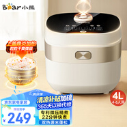 小熊（Bear）電飯煲 4~6人家用4升大容量電飯鍋 柴火飯多功能智能真微壓22分鐘快煮米飯鍋DFB-D40N1