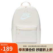 耐克NIKE男女雙肩包 書(shū)包  HERITAGE  休閑包DC4244-104白 均碼