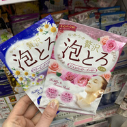 COW日本牛乳石堿泡泡浴粉入浴劑牛奶浴超多泡泡浴缸泡澡浴鹽全身 玫瑰 1袋