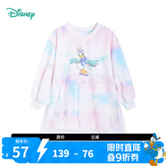 迪士尼寶寶（Disney Baby）迪士尼童裝女童連衣裙仙女風(fēng)黛絲長(zhǎng)袖連衣裙網(wǎng)紗裙擺 炫彩 3歲/身高100cm