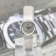 【二手99新】蕭邦珠寶腕表手動(dòng)機械女士腕表 18k白金材質(zhì) 原鑲鉆 18.8mm表徑 99新單表