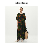 Marisfrolg【藝術(shù)家靈感】瑪絲菲爾2025夏新款立領(lǐng)印花休閑連衣裙 花色 L