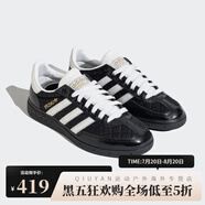 阿迪達(dá)斯（adidas） ORIGINALS HANDBALL SPEZIAL 小香風(fēng) 黑白 低幫板鞋JP5669 JP5669 保證正品/新版本 鞋舌無(wú) 35.5  全店正品，支持鑒定