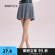 三福 女褲襪單條裝 淑女易搭天鵝絨貼膚防勾絲連腳絲襪823293 粉底膚 均碼