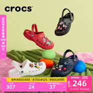 卡駱馳crocs洞洞鞋貝雅男鞋女鞋輕便耐磨一腳蹬拖鞋休閑鞋|10126 深藍(lán)-410 37 /38(230mm)