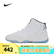 NIKE耐克（NIKE）小童鞋JORDAN 11 RETRO BP運(yùn)動(dòng)訓(xùn)練籃球鞋378039-104 378039-104 29.5