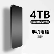 移動(dòng)硬盤固態(tài)硬盤2TB手機(jī)電腦通用u盤4TB固態(tài)高速讀寫大容量8TB 4TB 墨羽黑