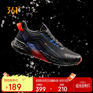 361°運動(dòng)鞋男夏季雨屏防潑水雨天戶(hù)外通勤慢跑步鞋子男672032222-4