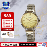 卡西歐（CASIO）手表女sheen系列藍寶石鏡面商務(wù)時尚百搭守護星女表送女友潮流表 SHE-4550G-9AUPR絢彩星系列
