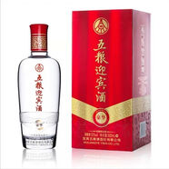 五糧液濃香型白酒整箱52度高檔純糧白酒婚慶喜宴商務送禮整箱白酒禮盒裝 52度 500mL 6瓶 五糧迎賓酒豪華