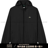 LACOSTESS25時(shí)尚簡約運(yùn)動連帽夾克外套男款黑色 031/黑色 均碼 46