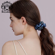Royal sasa皇家莎莎發(fā)飾發(fā)圈串珠頭花手工頭飾品發(fā)繩盤發(fā)頭繩大腸圈