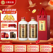 小糊涂仙 20周年720金裝版(裸瓶裝)濃香型白酒52度500ml*2 雙瓶裝