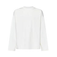 吉爾·桑達(dá)（Jil Sander）男士長袖T恤圓領(lǐng)平直下擺透氣舒適 白色 均碼 |L