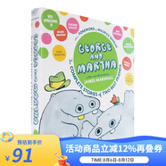 英文原版 George and Martha The Complete Stories 喬治和瑪莎 7個故事精裝合輯 汪培珽第5五階段 友情情商培養(yǎng)