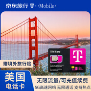 美國T-Mobile電話(huà)卡4G/5G高速流量上網(wǎng)卡含通話(huà) 12天 無(wú)限流量