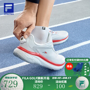 斐樂(lè)（FILA）官方男鞋BOA NUVOLE 2路跑鞋夏柔云鞋2運(yùn)動(dòng)鞋 杰出白-BA 41