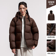 駱駝（CAMEL）戶(hù)外羽絨服600蓬男女新款短款厚外套面包服